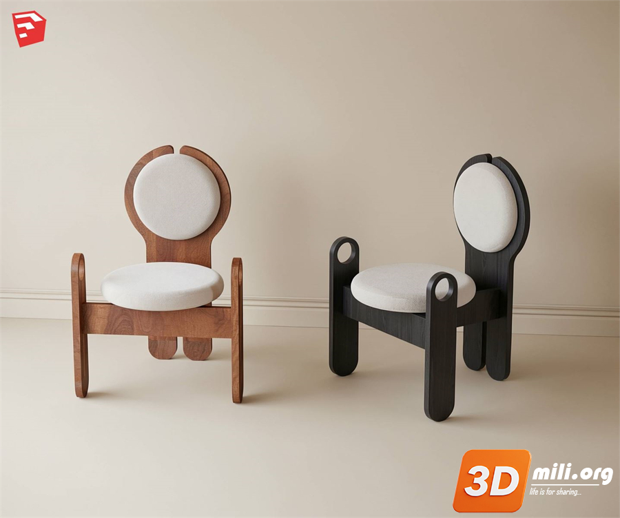 Kid's table and chairs Skp Files 